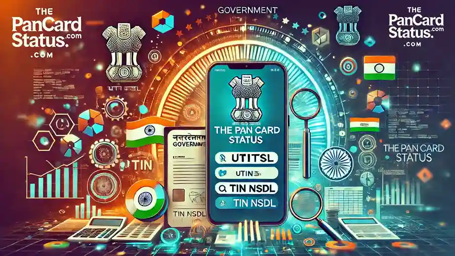 How to Track/Know PAN Card Status by Name, Mobile & Acknowledgment No 1 Check PAN card status, thepancardstatus.com ,