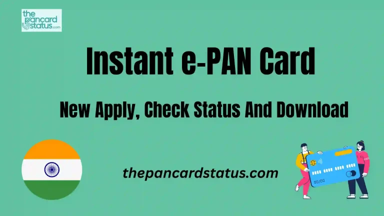 Instant e-PAN Card