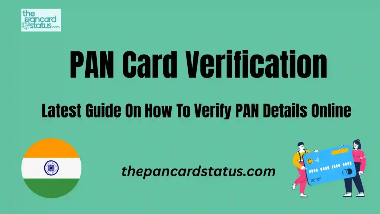 PAN Card Verification Online, Easy Guide On How To Verify PAN Details